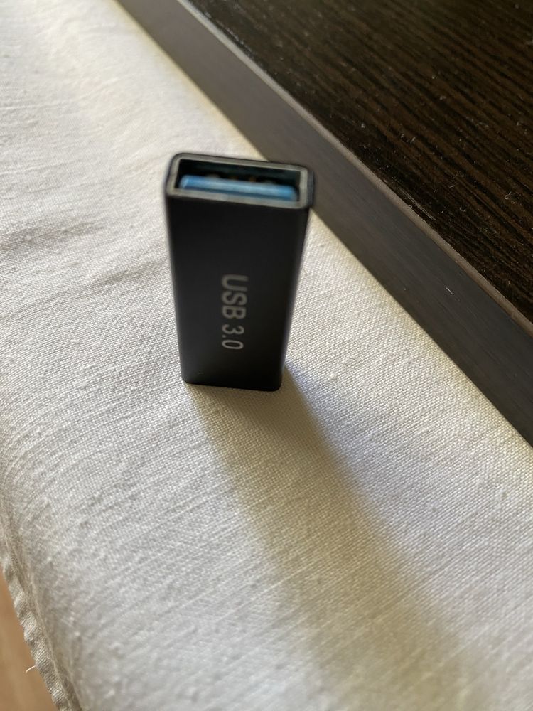 Новый Переходник USB мама - мама новый.
