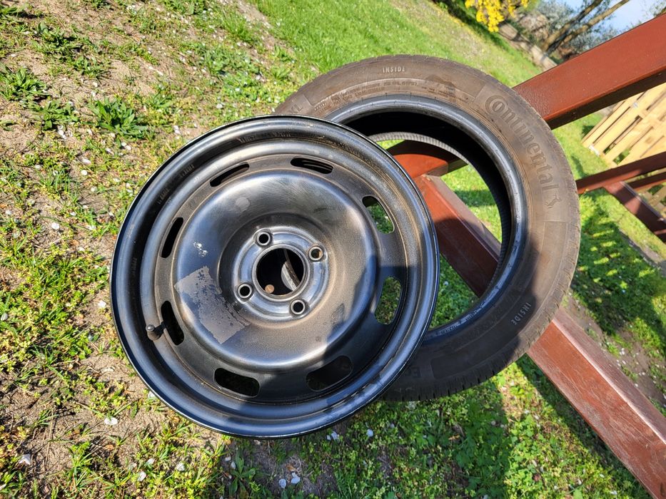 Koła Peugeot 208 felgi stalowe + opony letnie