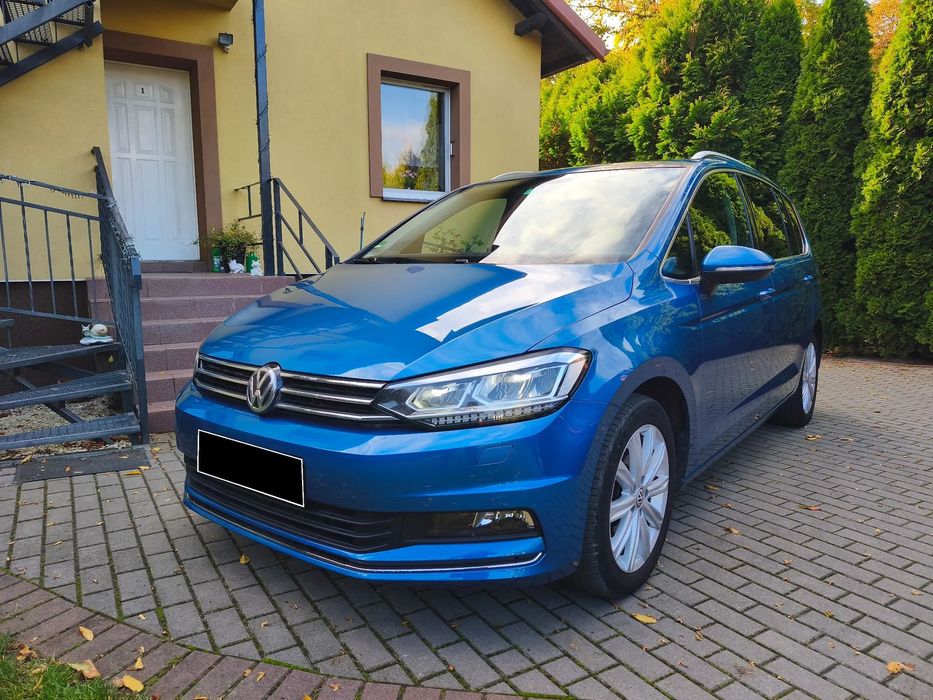 Volkswagen Touran HIGHLINE FULL LED Nowy Rozrząd 7osób Kamera Zobacz
