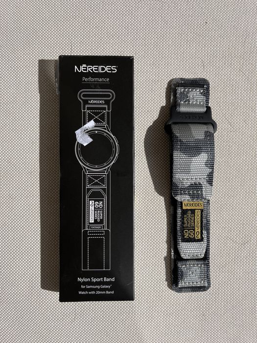 Pasek Opaska Bransoleta do Samsung Galaxy Watch Nereides 20 mm nowy