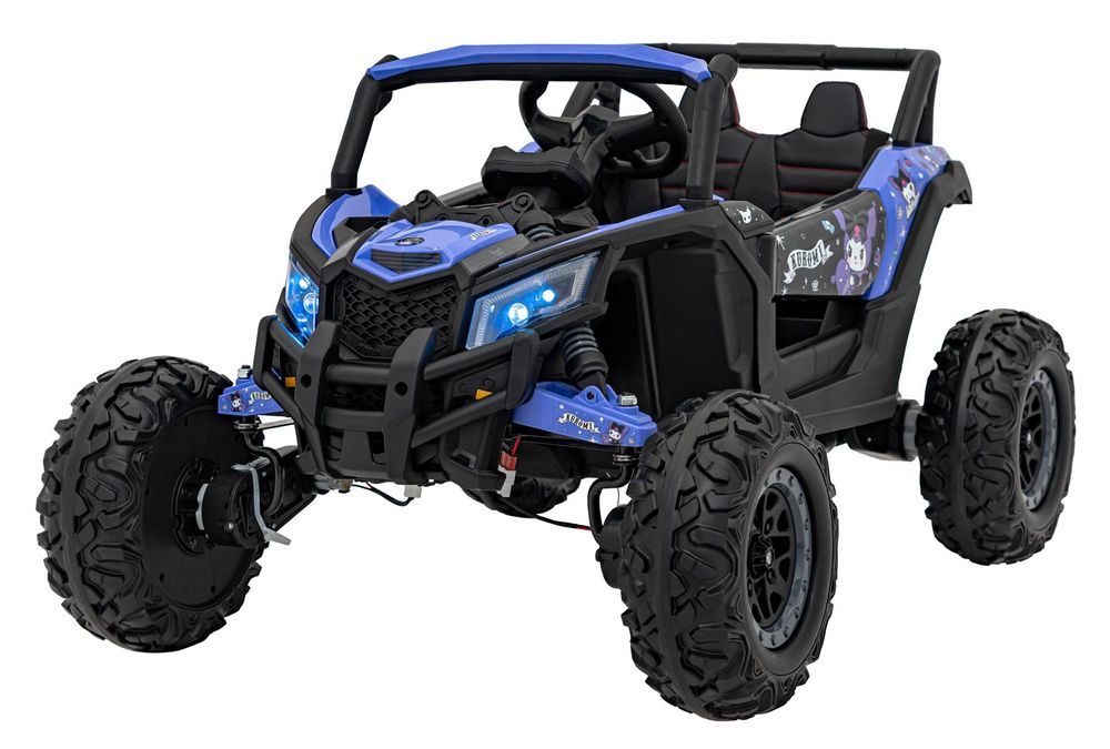 Buggy ATV Defend 4x4 fioletowy pojazd KUROMI kids - EkstraZabawki.pl