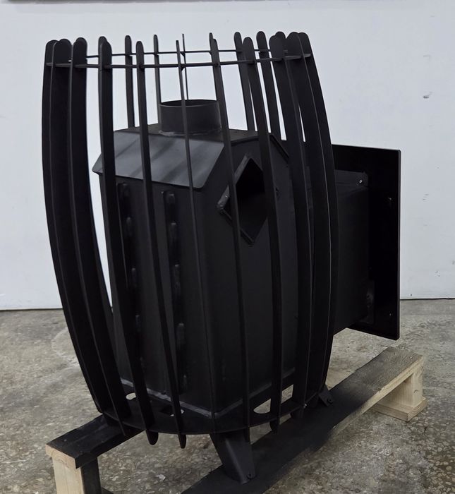 Piec do Sauny Tunelowy 16m3/8m2 Cena za ZESTAW Z SYSTEMEM KOMINOWYM