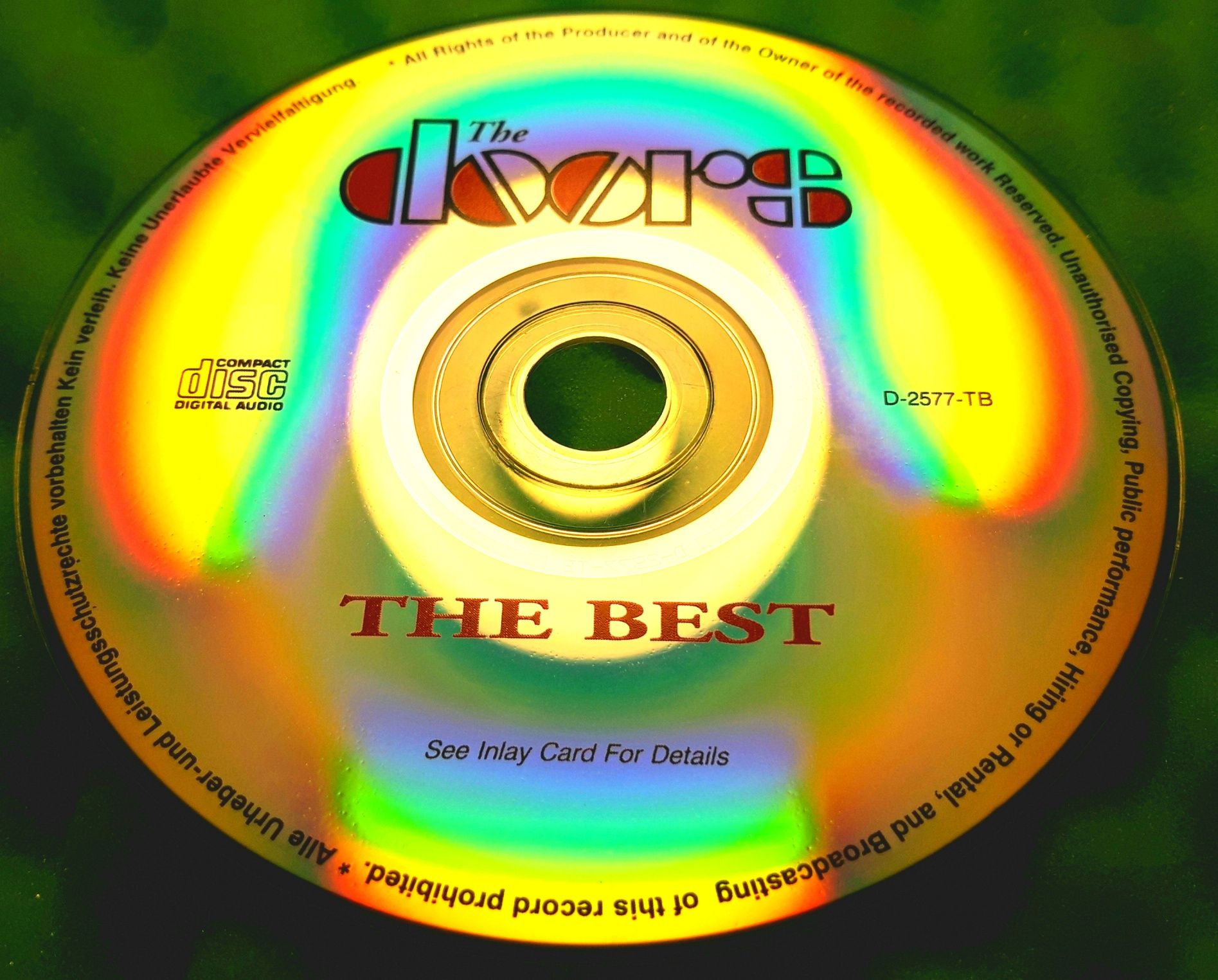 The Doors – The Best Of The Doors (CD, 1999?)