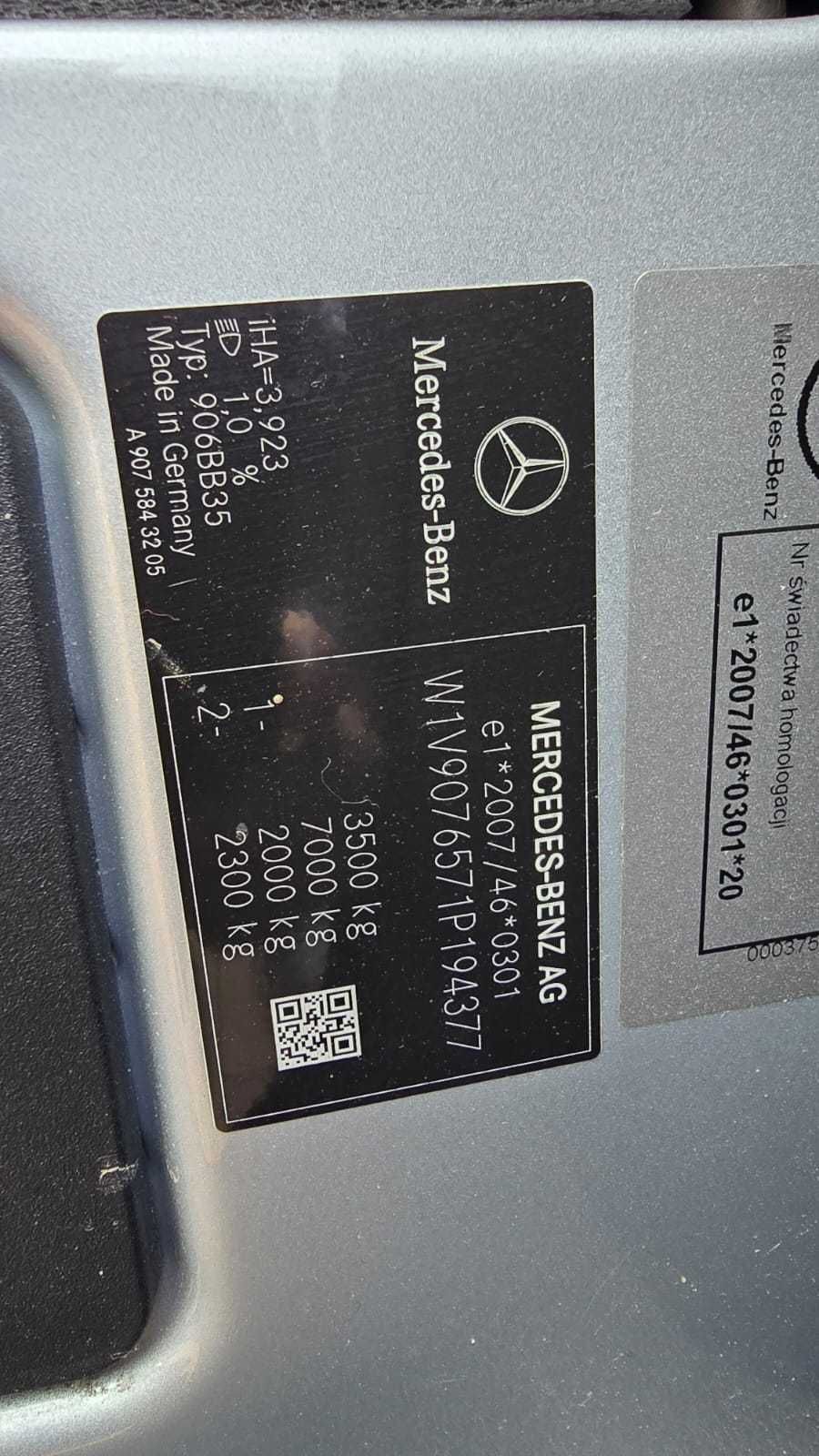 MERCEDES SPRINTER 519 3.0 V6  max Ful opcja Polski Salon