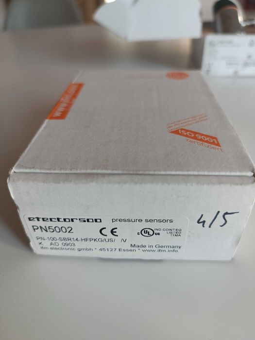IFM czujnik ciśnienia  PN5002  PN-100-SBR14-HFPKG/US