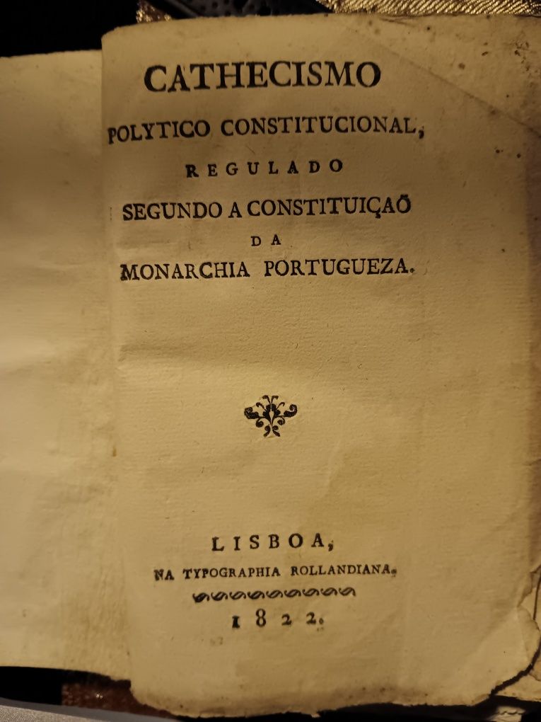 Catecismo politico constitucional regulado segundo a constituição.