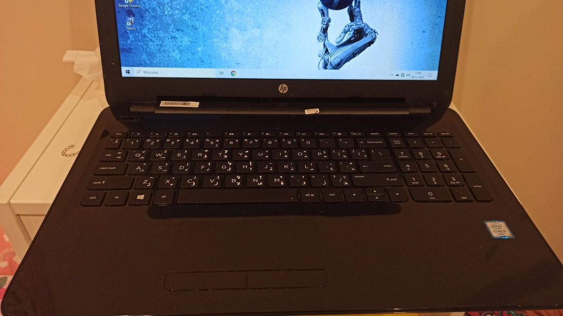 hp laptop  SSD 250 8gb ram nauka praca