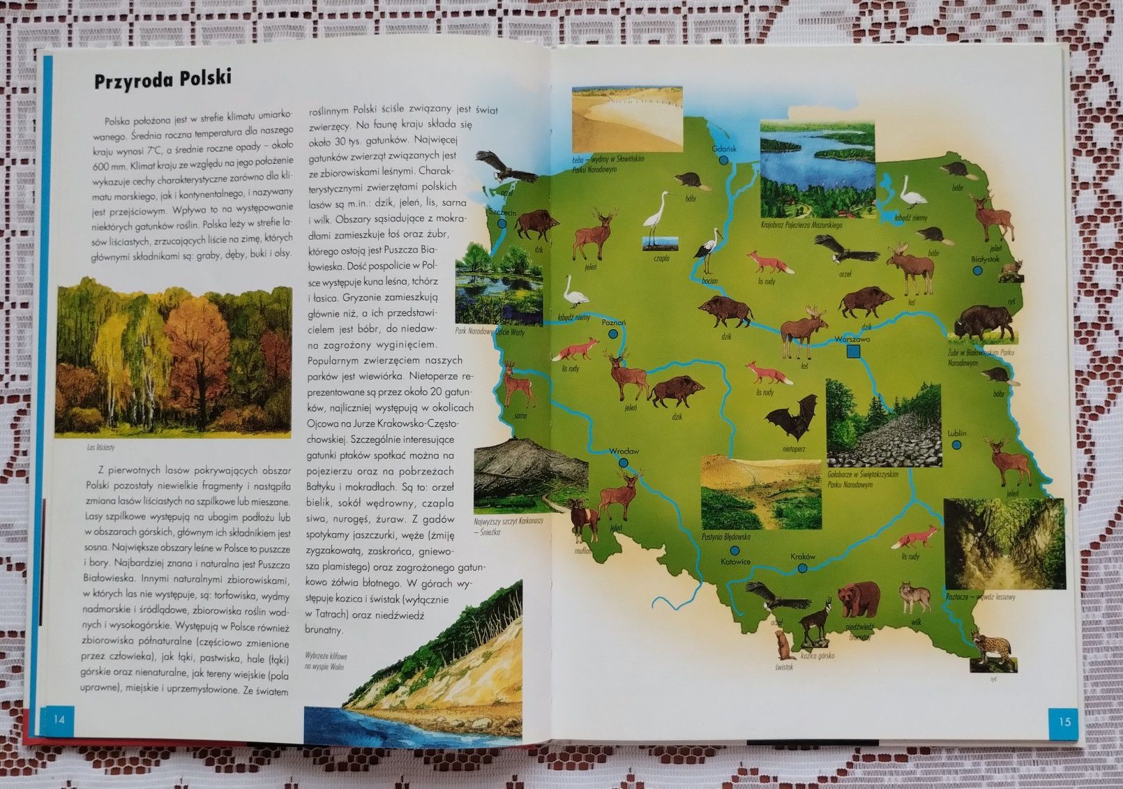 Książka Ilustrowany Atlas Polski