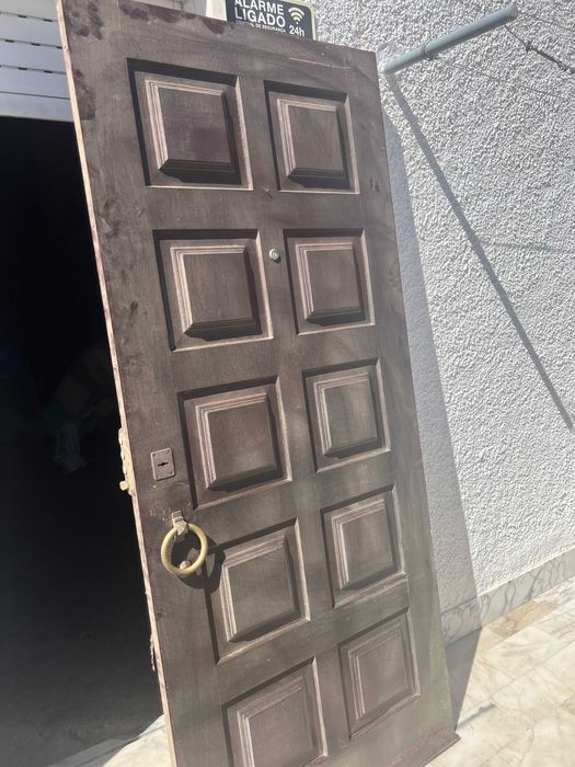 Porta de Madeira - Mogno (Produto Vintage)