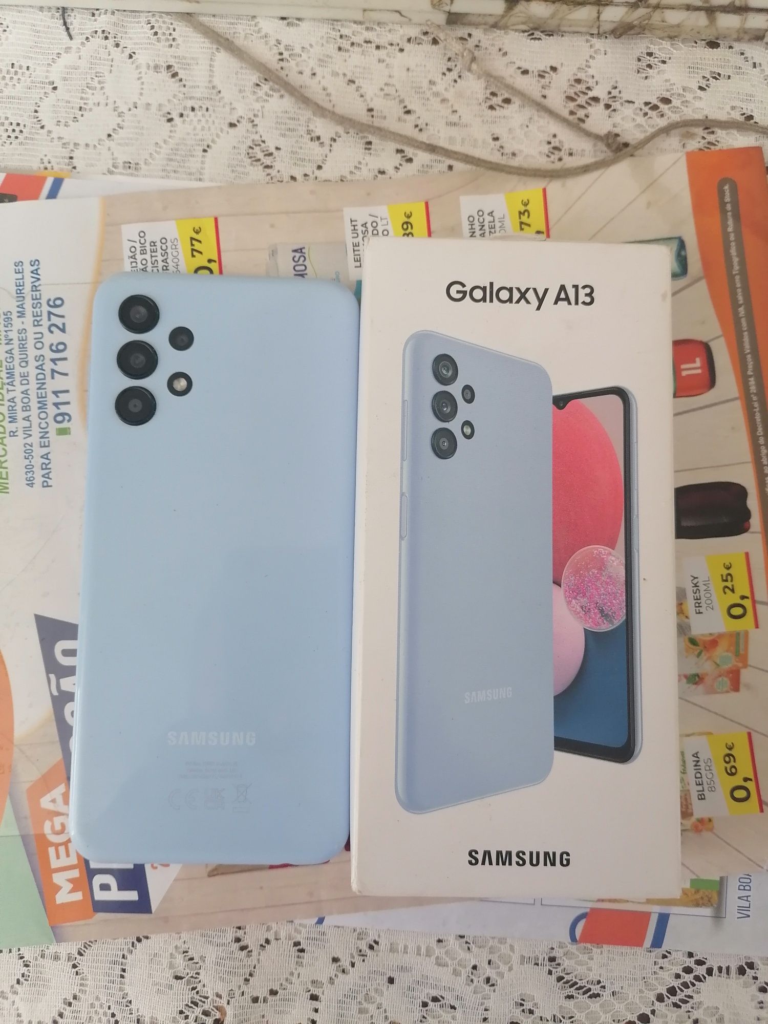 Vendo Samsung galaxy a 13 a funcionar bem desbloqueado