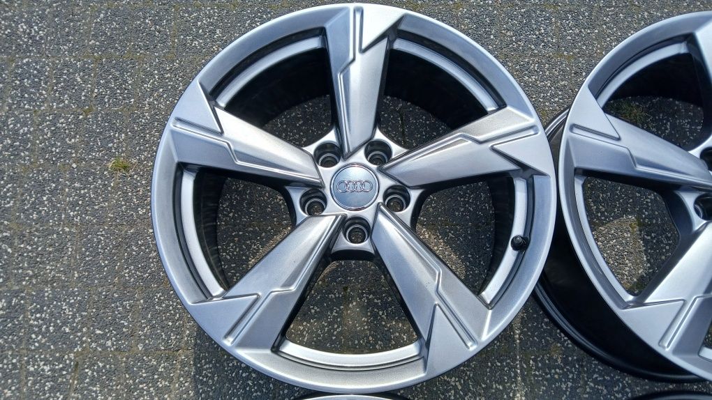 18" Audi jak Rotor 5x112 8j et39 A6 A8 oryginal Schadow Chrom A3 A4 Q5