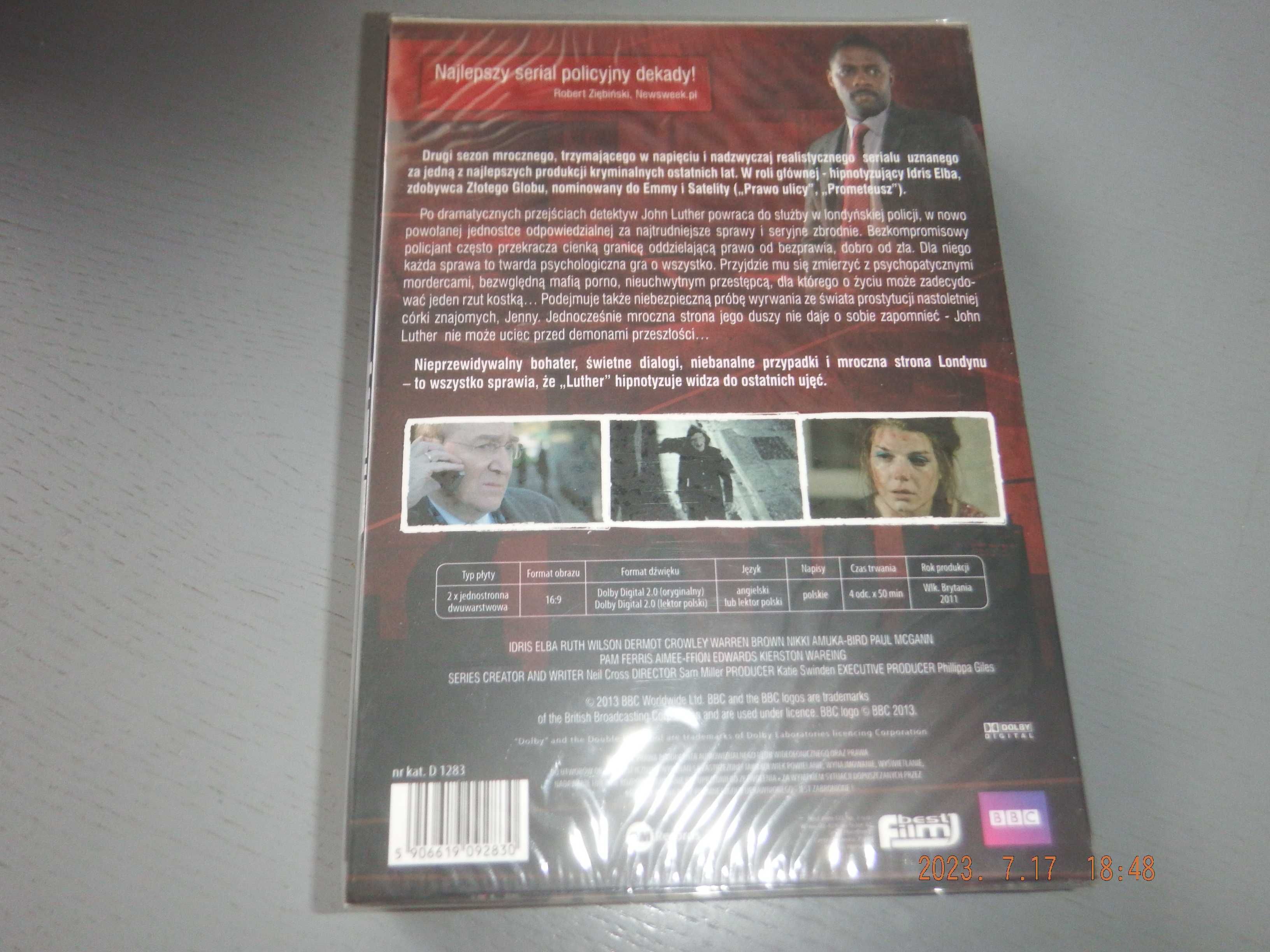 LUTHER - Seria 2   2 dvd