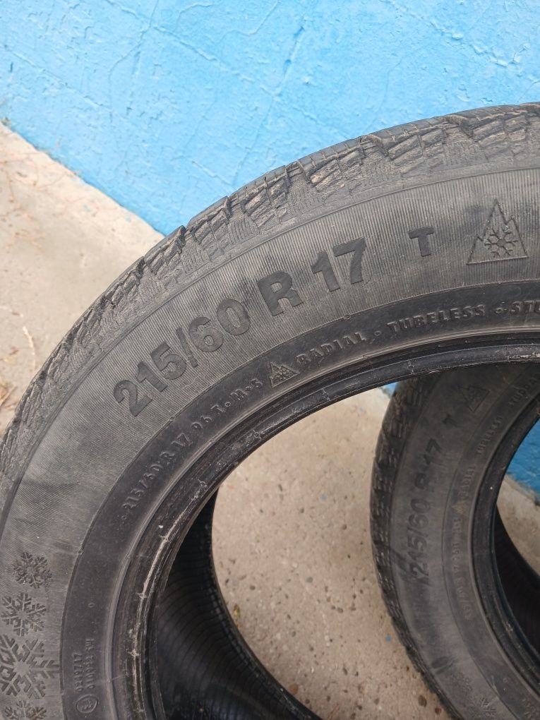 Шини Сontinental зима 215/60 R 17