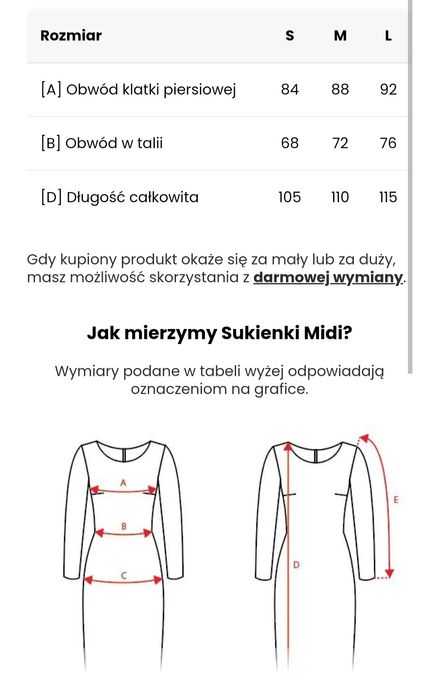 Nowa czerwona sukienka Renee r. 40 L /42