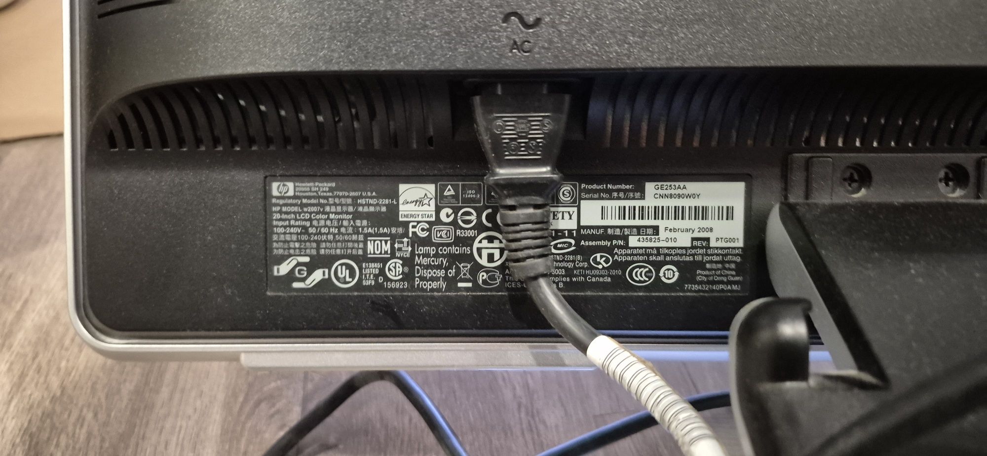 Monitor de computador