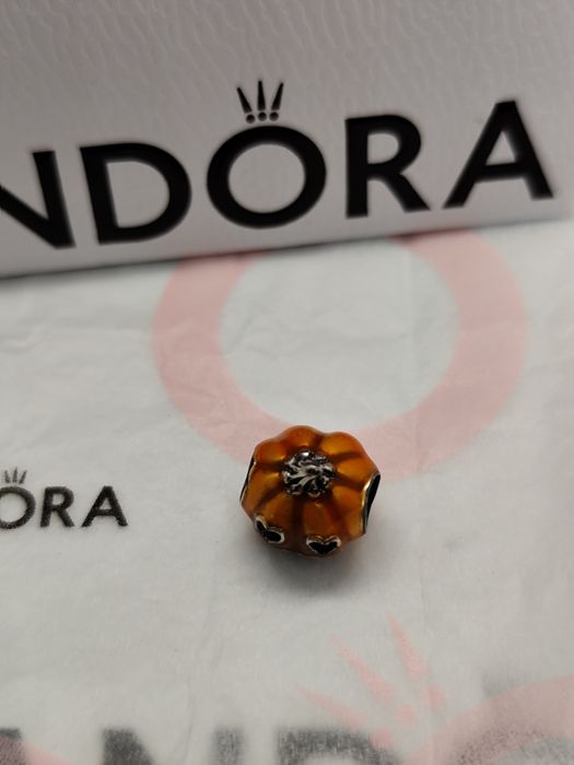 Conta abóbora para pulseira