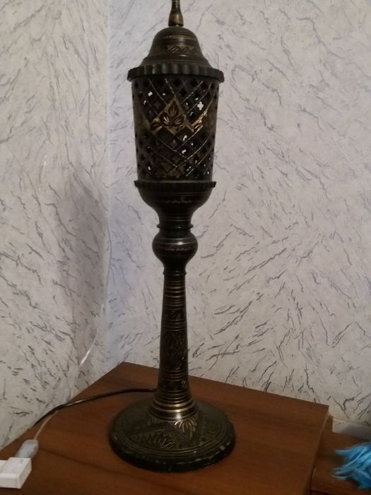 Светильник, ночник латунный Индия