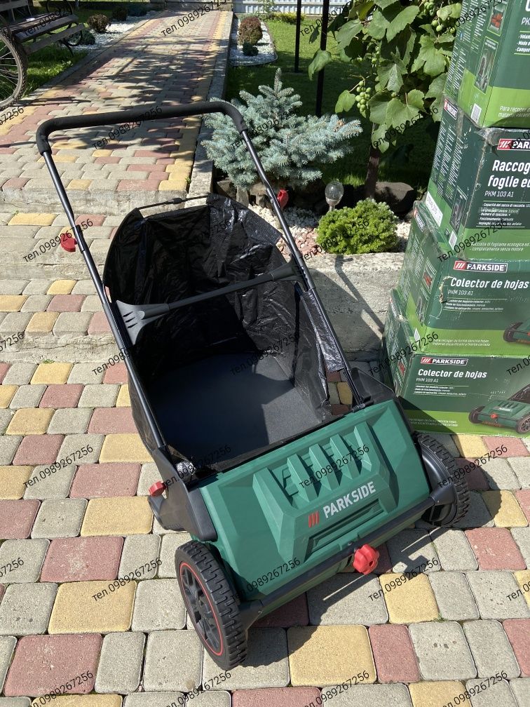 Підмітальна машина PARKSIDE®, збирач листя та газону Німеччина