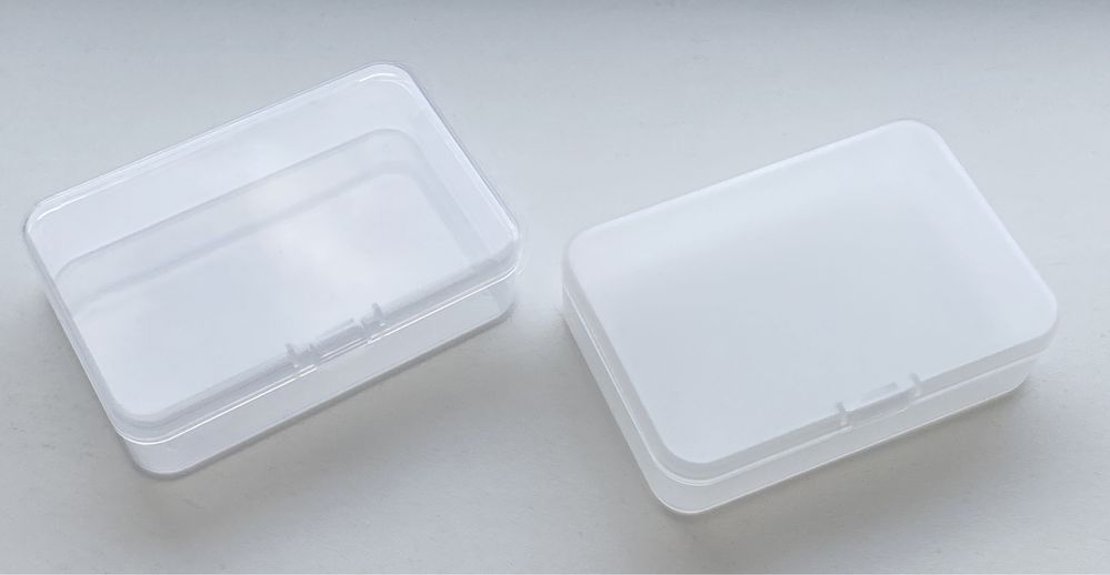 5шт Пластикові контейнери для дрібних деталей 9.5х6.5х2.5см
