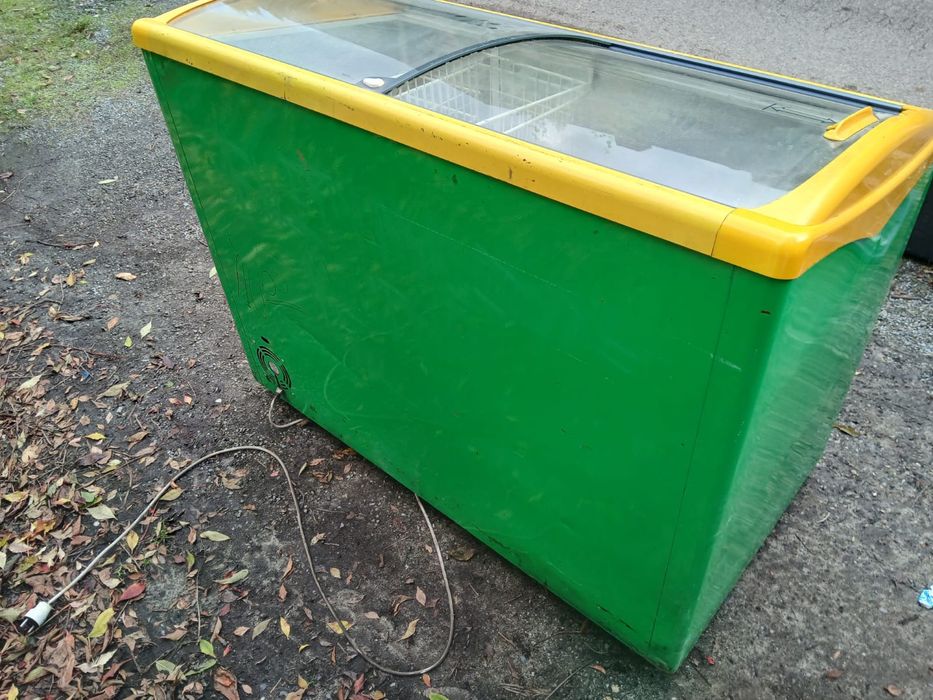 Zamrażarka skrzyniowa transport