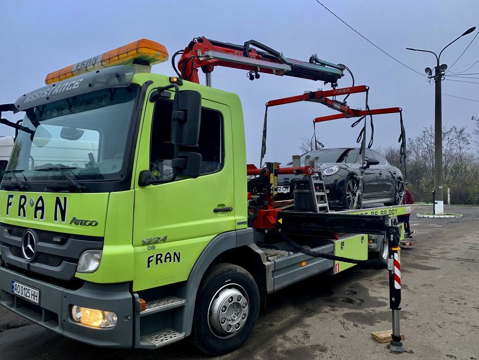 Евакуатор-Маніпулятор Мукачево Україна Європа. Доставка авто з Європи