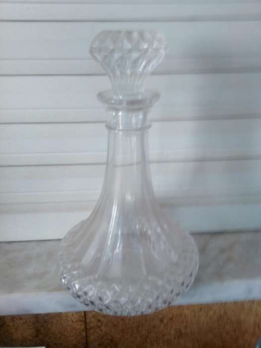 Garrafa de cristal