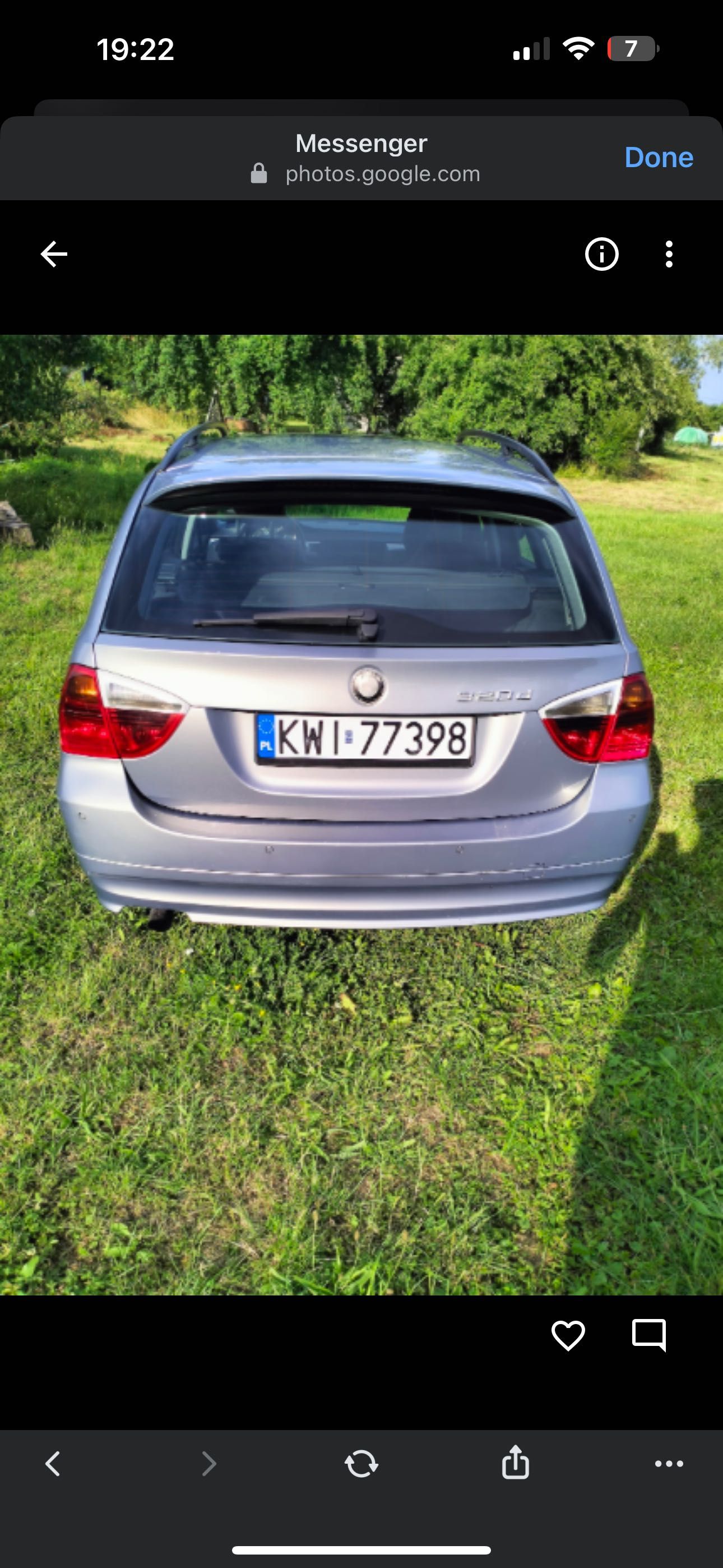Bmw e91 320d 110kw 150km m47 
2006r  (200km)
