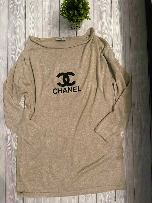 блузка туника платье Chanel вечерний вариант