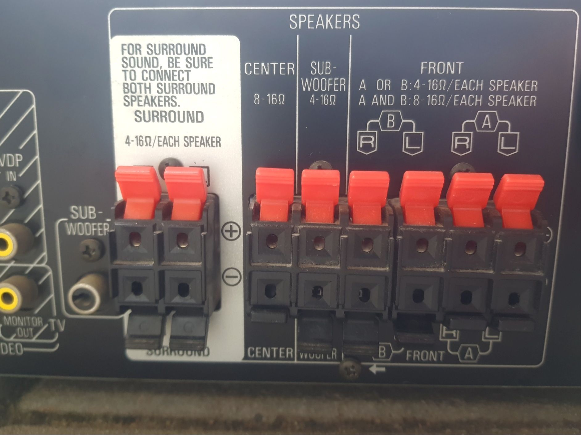 Amplituner Technics SA EX700 z pilotem