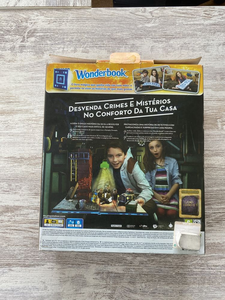 Wonderbook [pack completo} + jogo PS3
