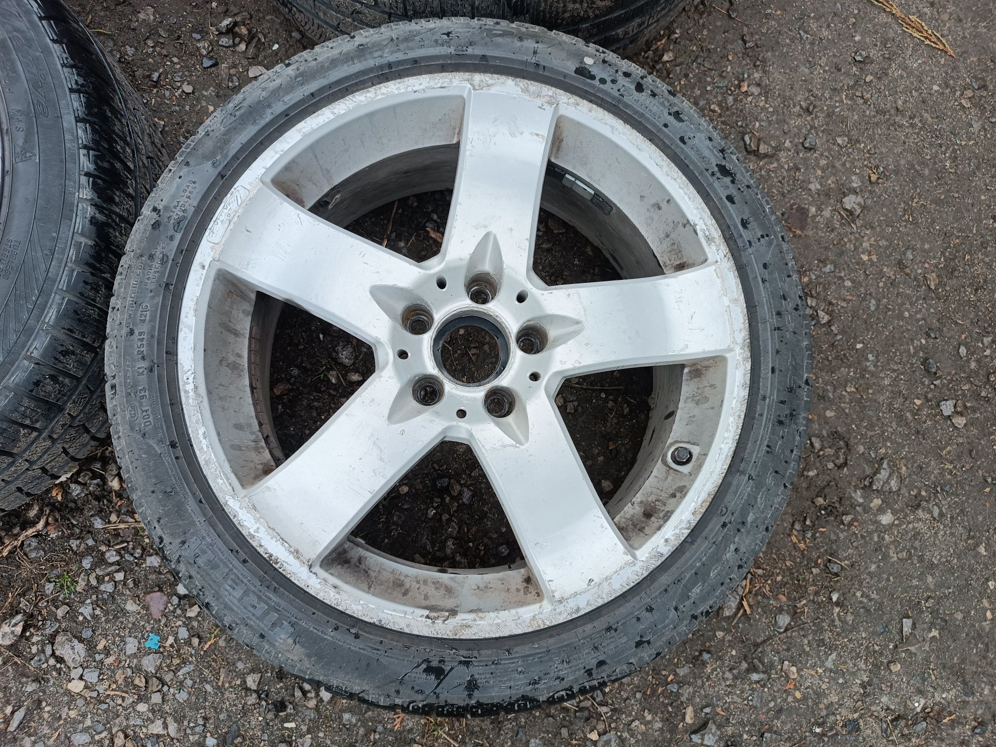 Koła alufelgi audi A6 C5 C6 a4 B7 5x112 VW et38 225/45 r18 opony m+s
