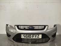 + ZDERZAK PRZÓD PRZEDNI FORD FOCUS MK.2 2 II LIFT FL 03 SREBRNY HALOGENY