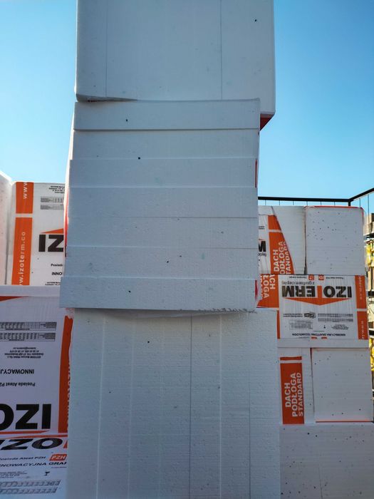 styropian dach podłoga  EPS-80 Izoterm 200 zł/m3 lambda 0,038