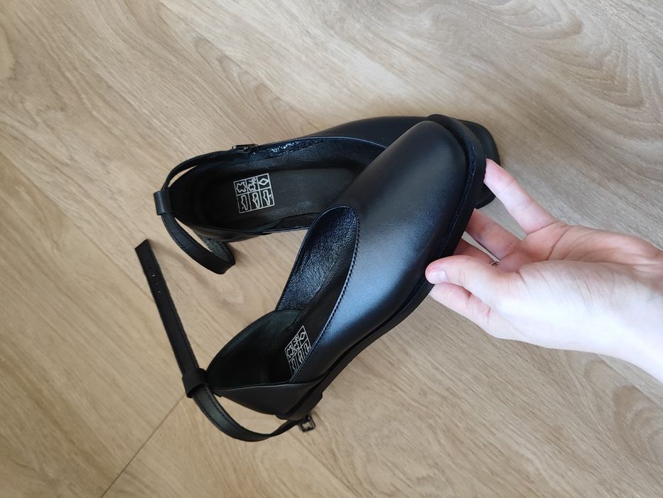 Балетки чорні 36 розмір