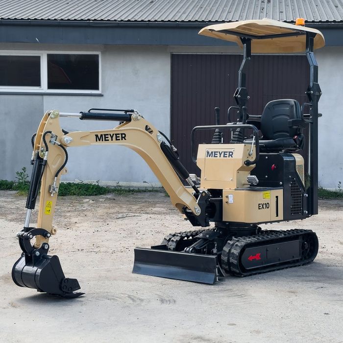 Minikoparka Meyer x10 wynajem