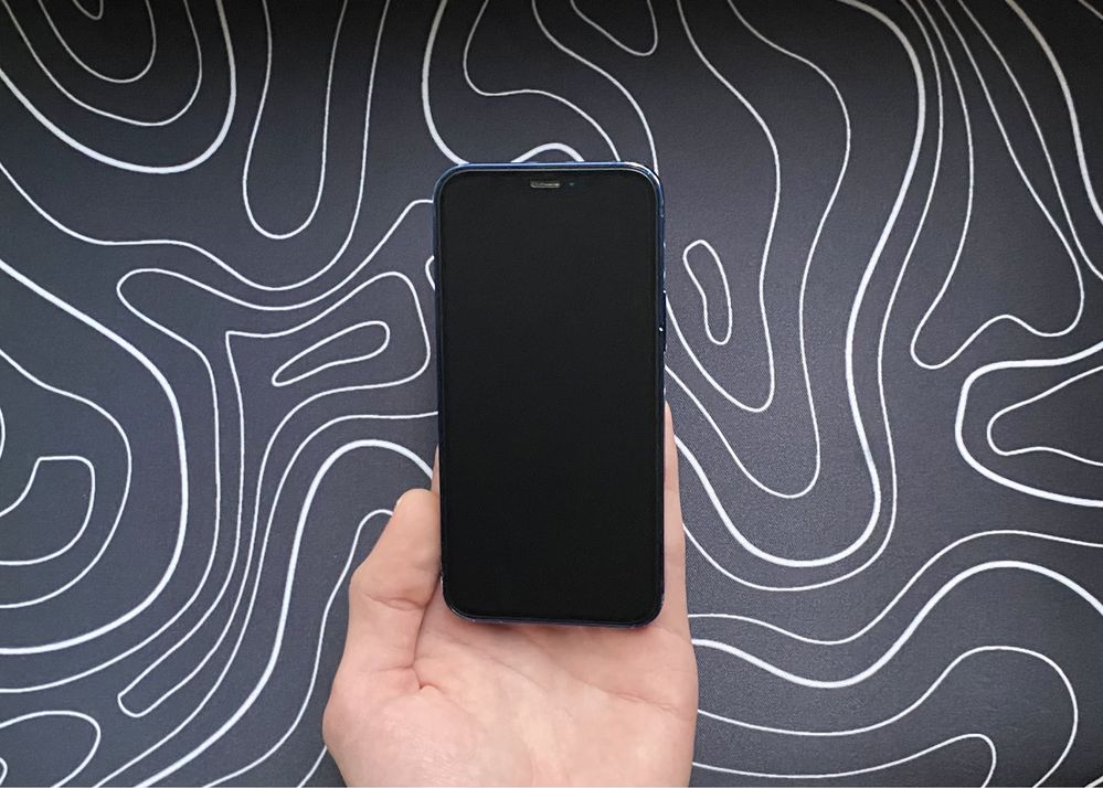 Хороший iPhone 12 MINI 128 гб - 85% АКБ - NEVERLOCK - BLUE