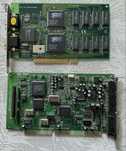 Karta dzwiekowa Soundblaster SB16 Value oraz graficzna 3dfx Voodoo I