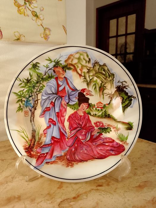 Pratos porcelana oriental