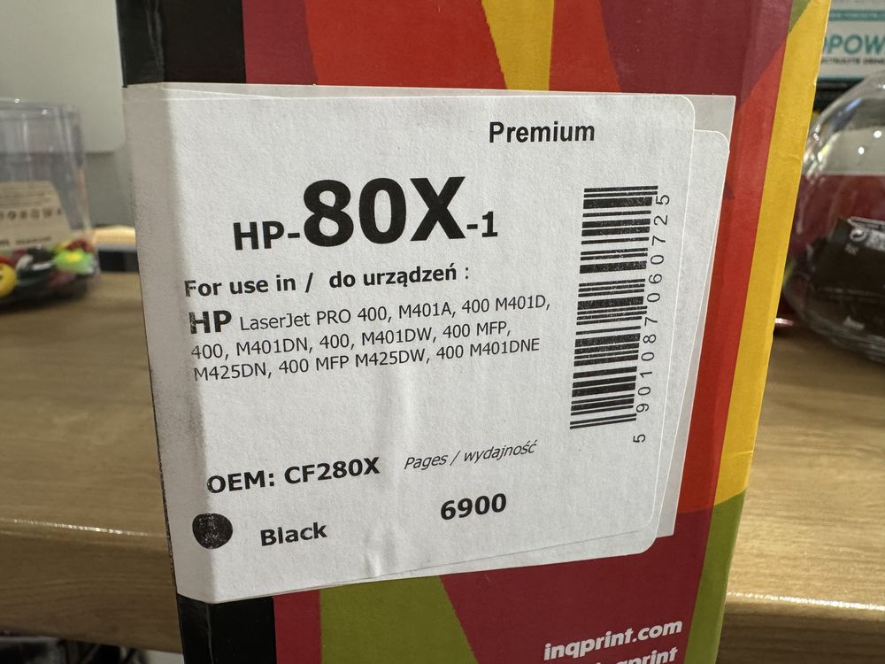 Toner do drukarek HP LaserJet PRO czarny