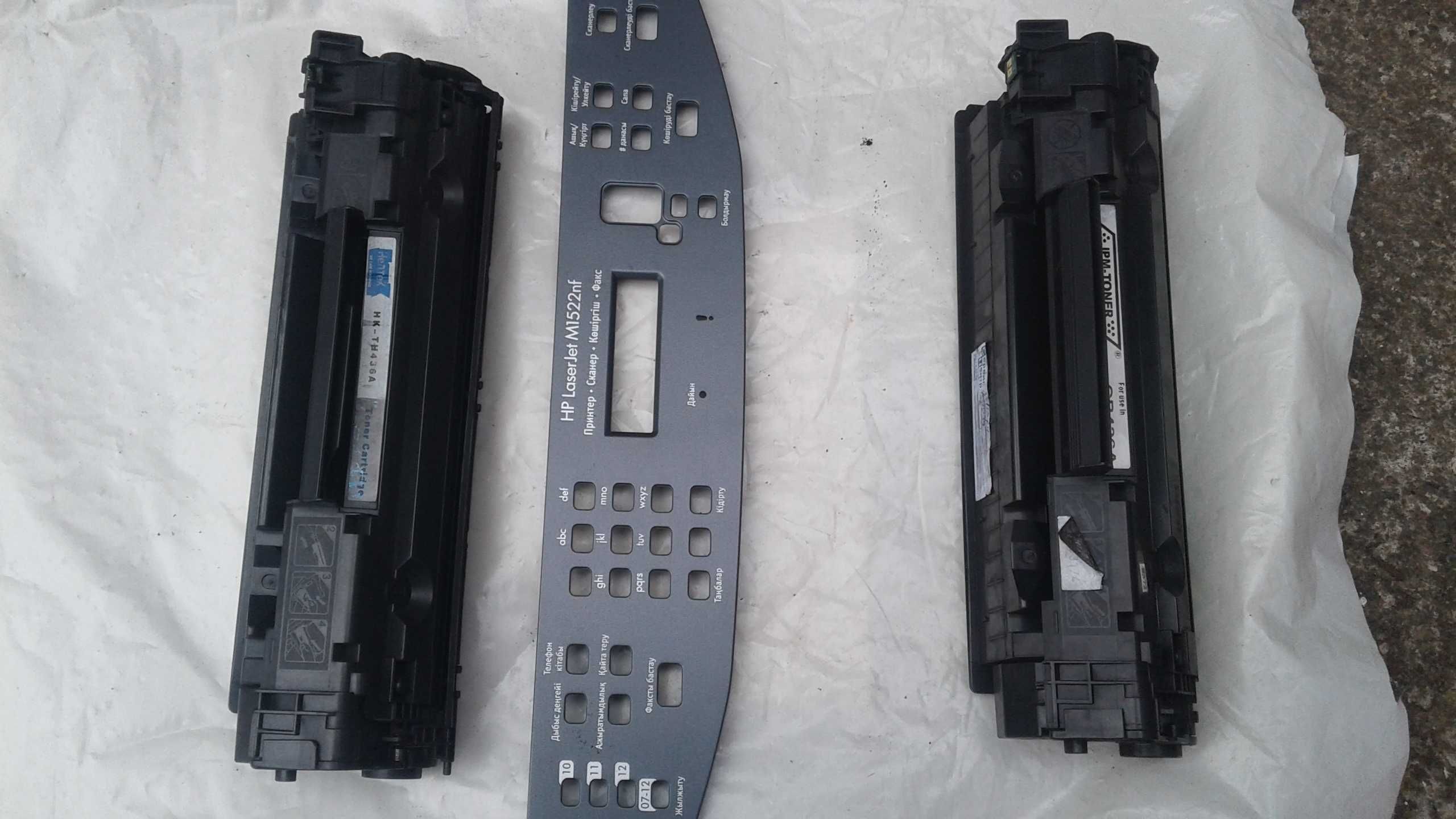 Картридж LaserJet HP 36A CB436A 2шт и Крышка Панели Управления Новая