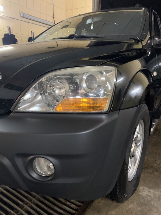 Фари Kia Sorento оптика лінзи кіа соренто рестайлінг бампер