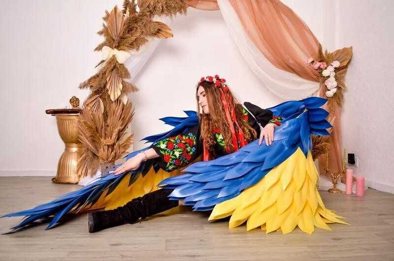 Крылья Ангела Патриотические - Украинские в наличии и на заказ