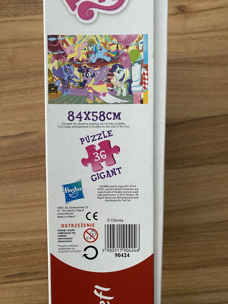 TREFL puzzle 36 el. My Little Pony Gigant 90424