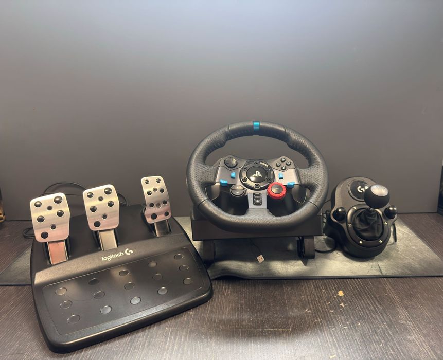 Logitech G29 + pedały + shifter – zestaw wyścigowy PS4/PS5/PC