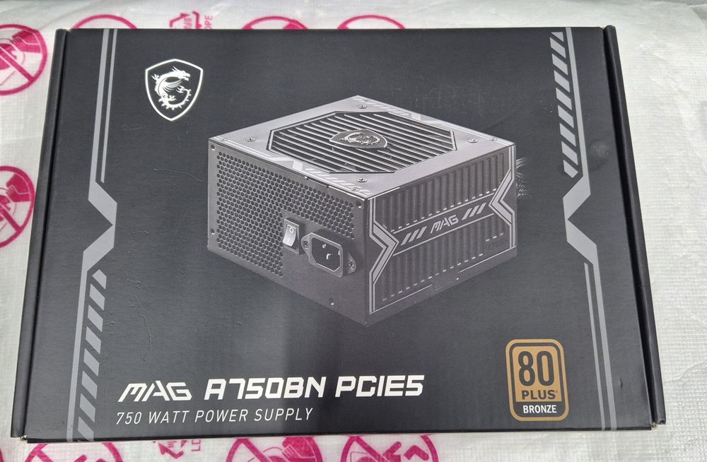 Блок питания MSI 750W (MAG A750BN PCIE5)