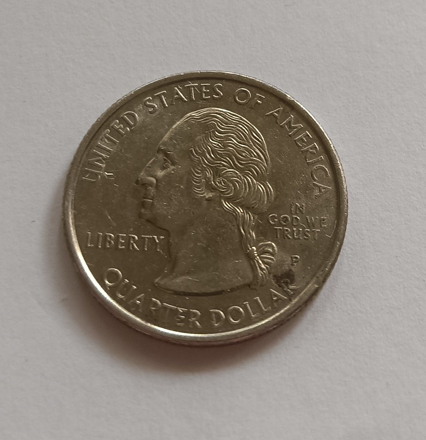 okolicznościowa ćwierćdolarówka Quarter dollar New Jersey 1787