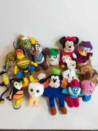 Lote de 14 peluches Disney, Ty, Smurfs