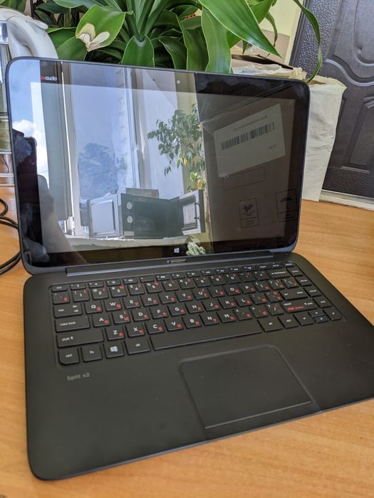 HP split x2  ноутбук поаншет 128гб i5