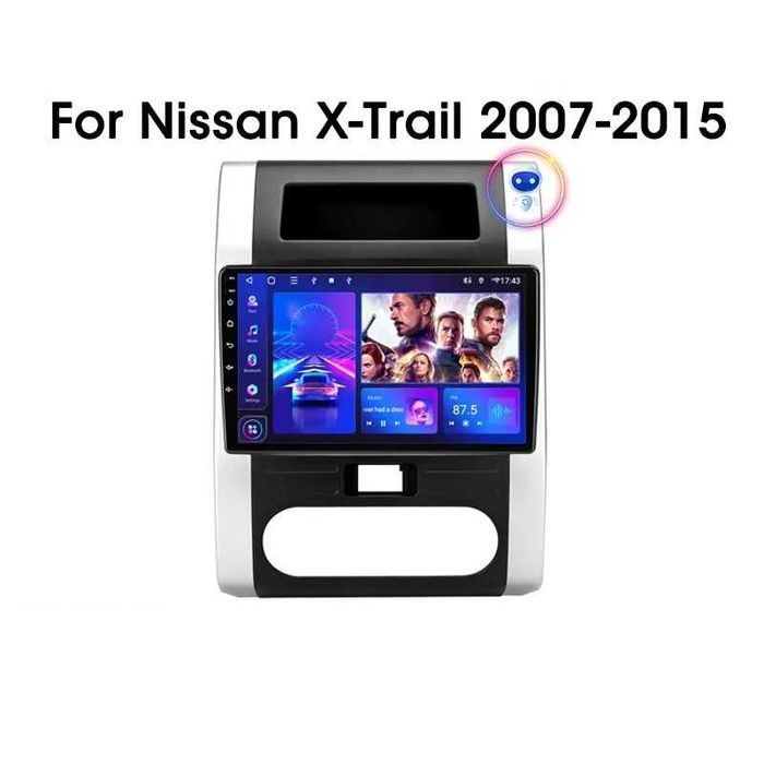 Магнітола Nissan X-Trail Ніссан Х-траіл Андроід Магнітофон