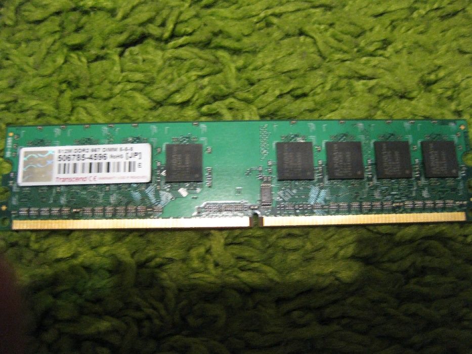 Продам модуль оперативної пам'яті Transcend 512Mb DDR 2 667 DIMM 5-5-5